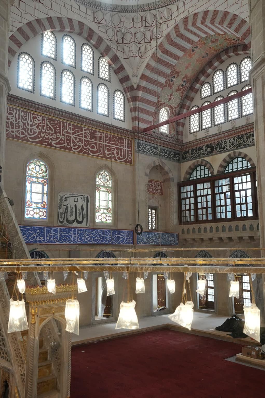 Mimar Sinan'ın ustalık eseri Selimiye Camii Ramazan'a hazır! İlk gün ibadete açılıyor 11
