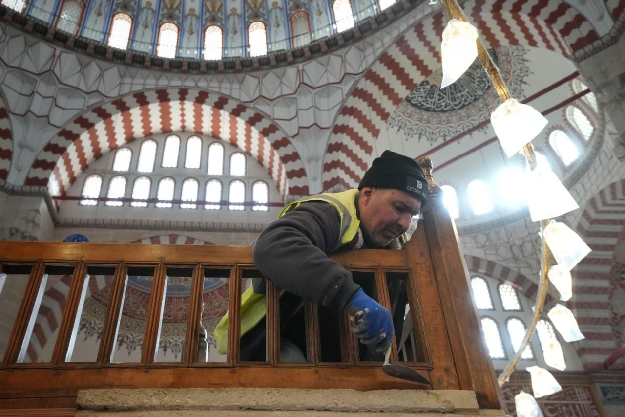 Mimar Sinan'ın ustalık eseri Selimiye Camii Ramazan'a hazır! İlk gün ibadete açılıyor 10