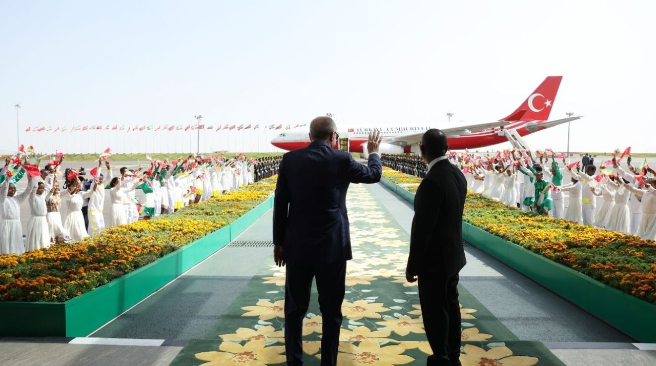 Cumhurbaşkanı Erdoğan Etiyopya'da 3
