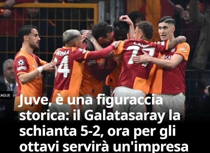 İtalya'da Galatasaray manşetleri: "Ezildik, dağıldık, hezimete uğradık" 3
