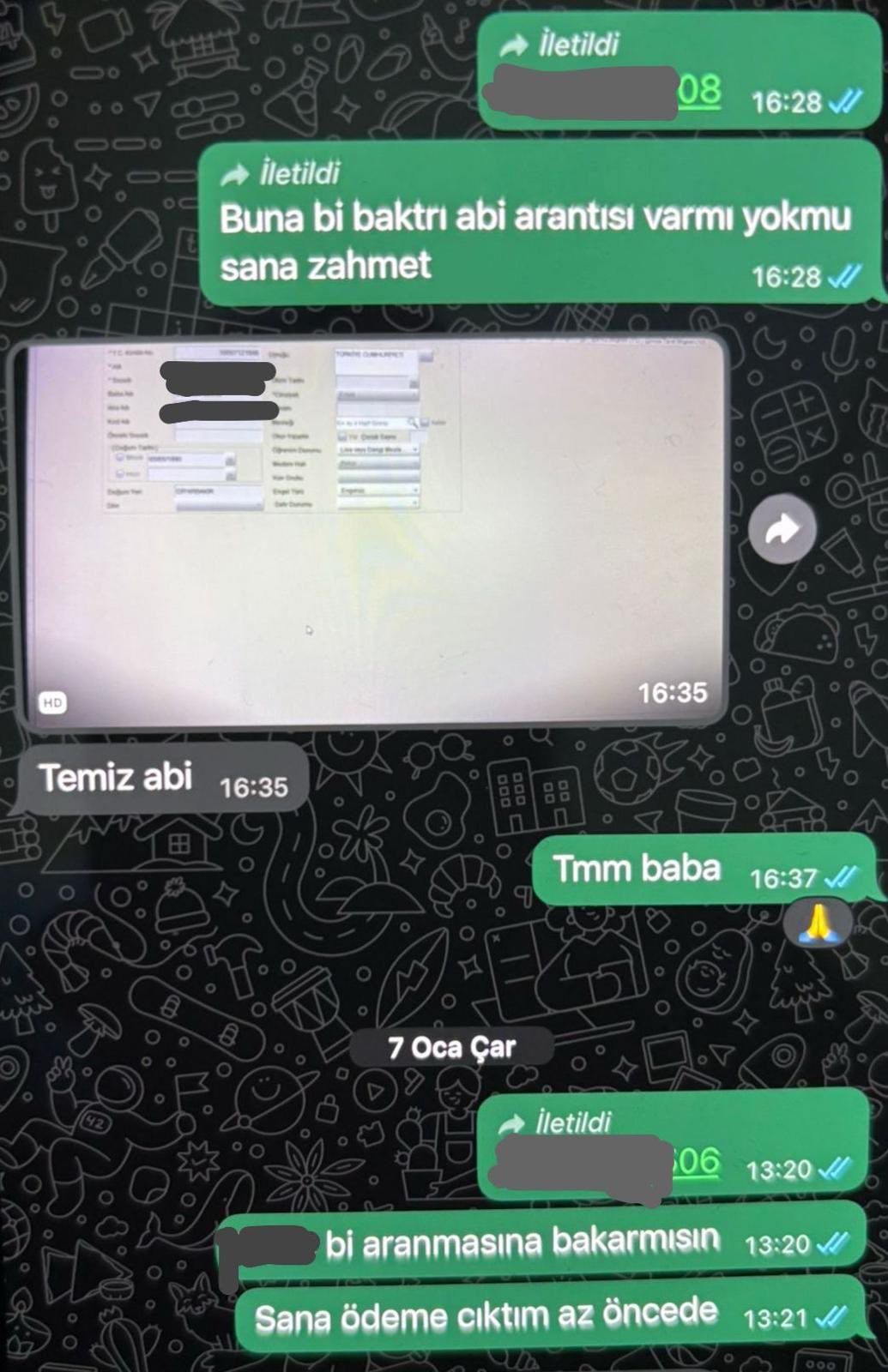 Emniyetin içindeki Casperlar yakalandı! Polislerin çete üyeleriyle WhatsApp mesajları ifşa oldu! "Ödeme tamam abi, bilgiyi gönder" 3
