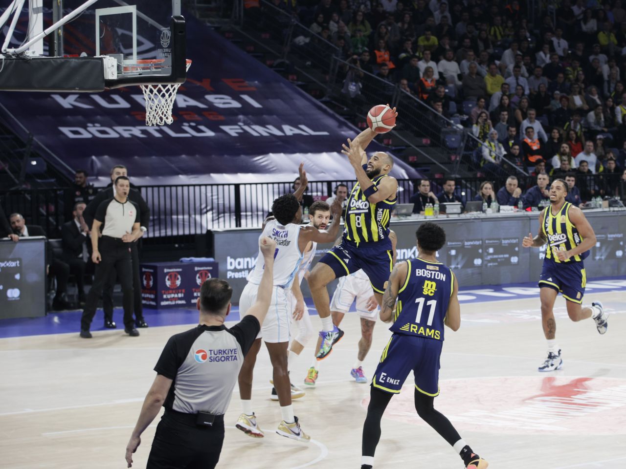 Tarih tekerrür etti: Türkiye Kupası’nda finalin adı Fenerbahçe Beko-Beşiktaş GAİN 6