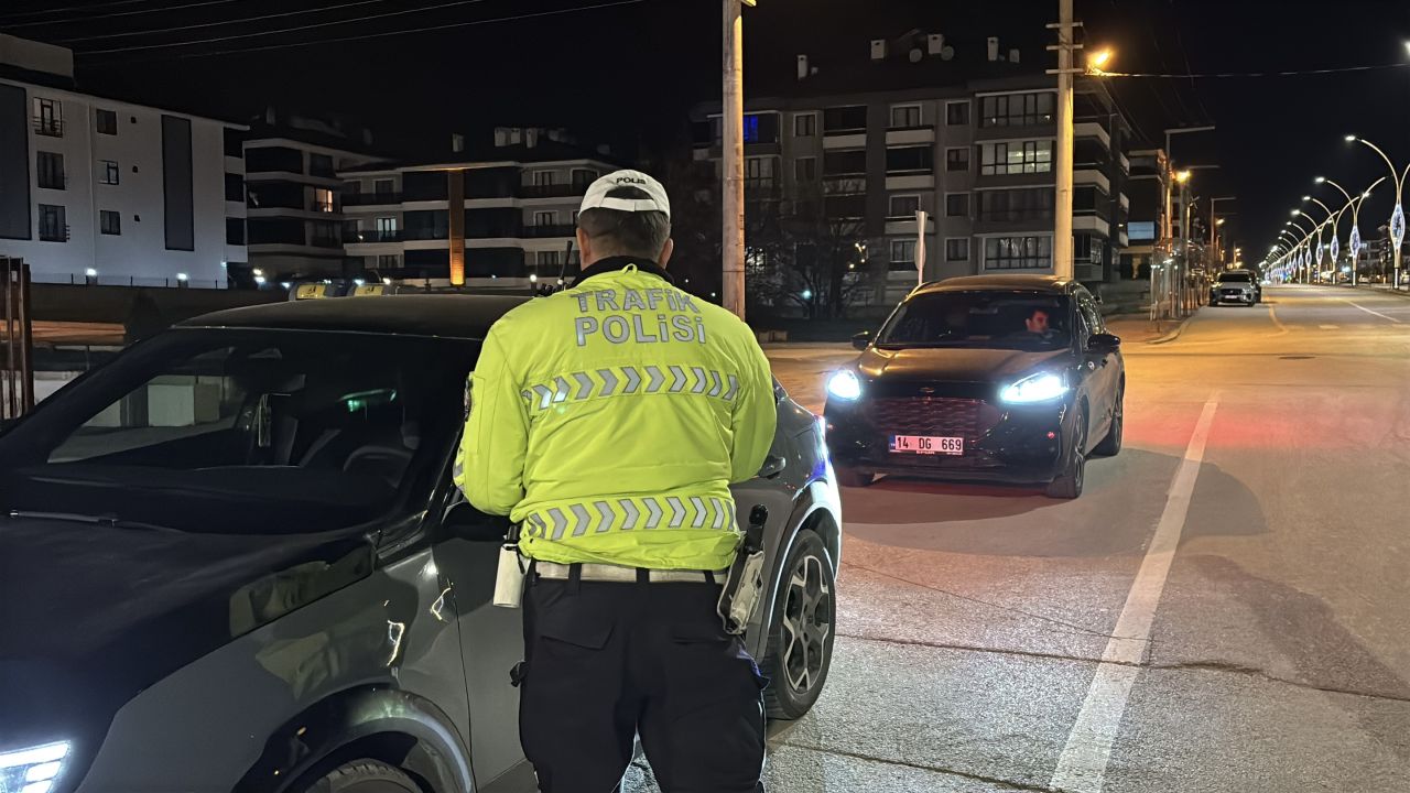 Bolu’da gece saatlerinde yüksek sese geçit yok 4