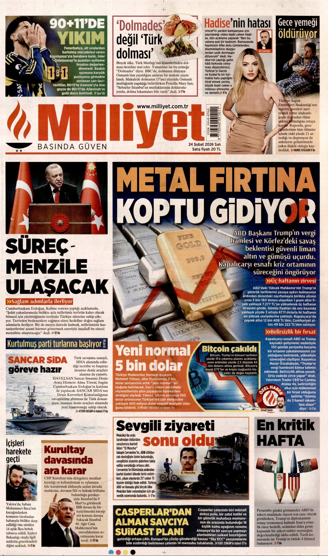 Metal fırtına koptu gidiyor! Altın ve gümüş uçtu... Kriz ortamı bir süre daha sürecek! 1