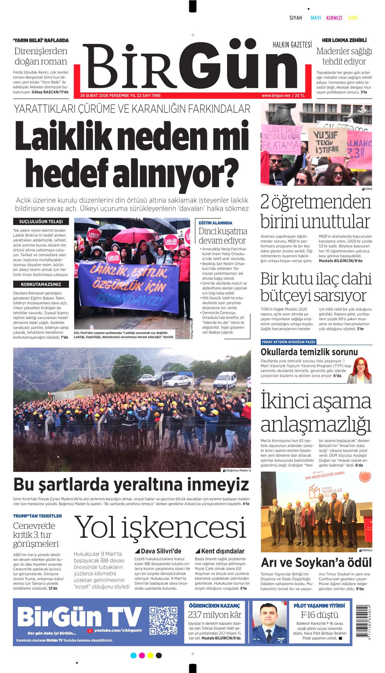 2. çağrı geliyor! Öcalan neler söyleyecek? İşte günün gazete manşetleri... 19