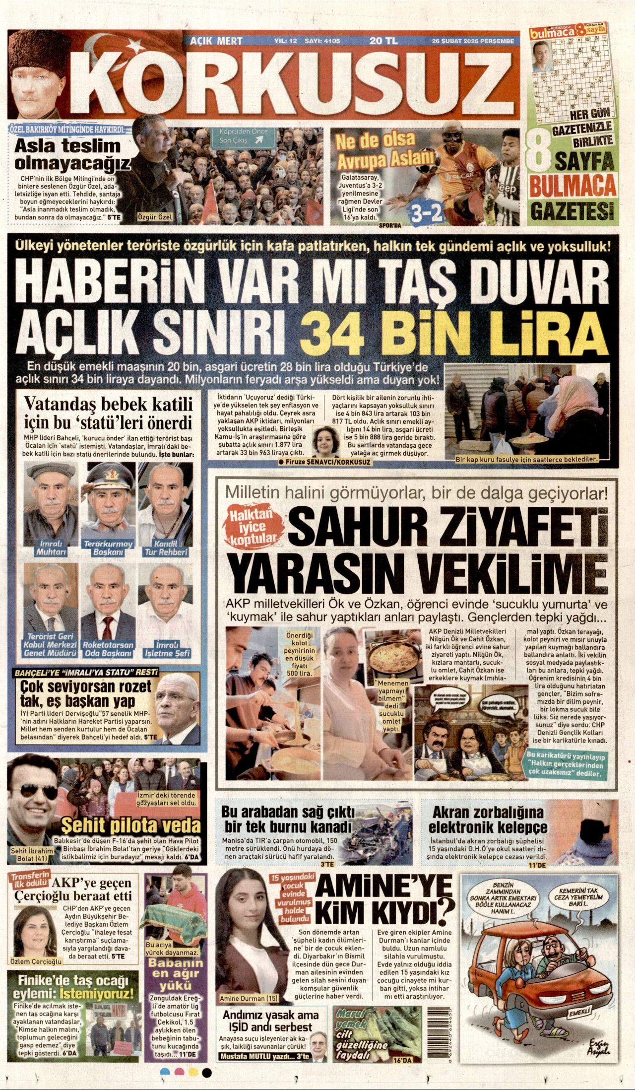 2. çağrı geliyor! Öcalan neler söyleyecek? İşte günün gazete manşetleri... 20