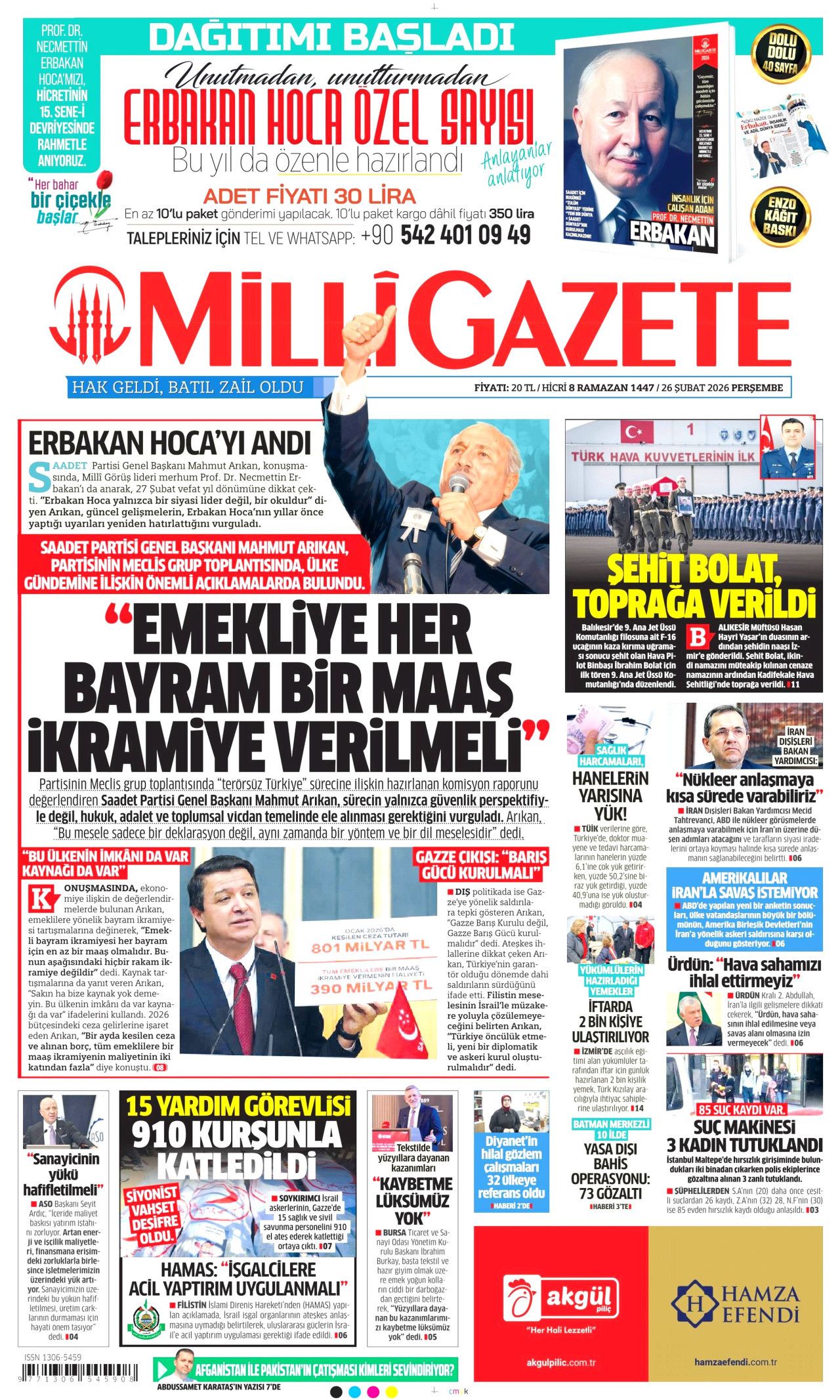 2. çağrı geliyor! Öcalan neler söyleyecek? İşte günün gazete manşetleri... 14