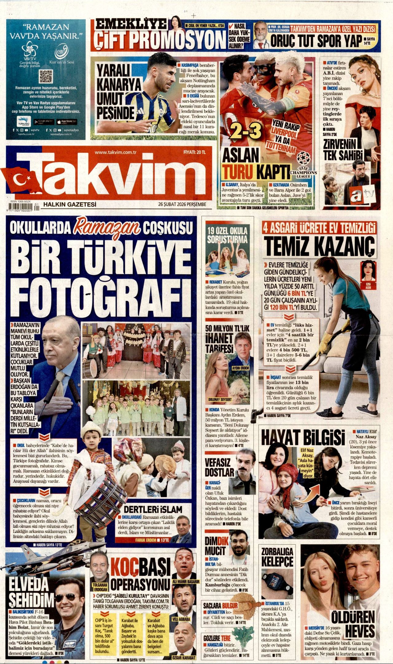2. çağrı geliyor! Öcalan neler söyleyecek? İşte günün gazete manşetleri... 15