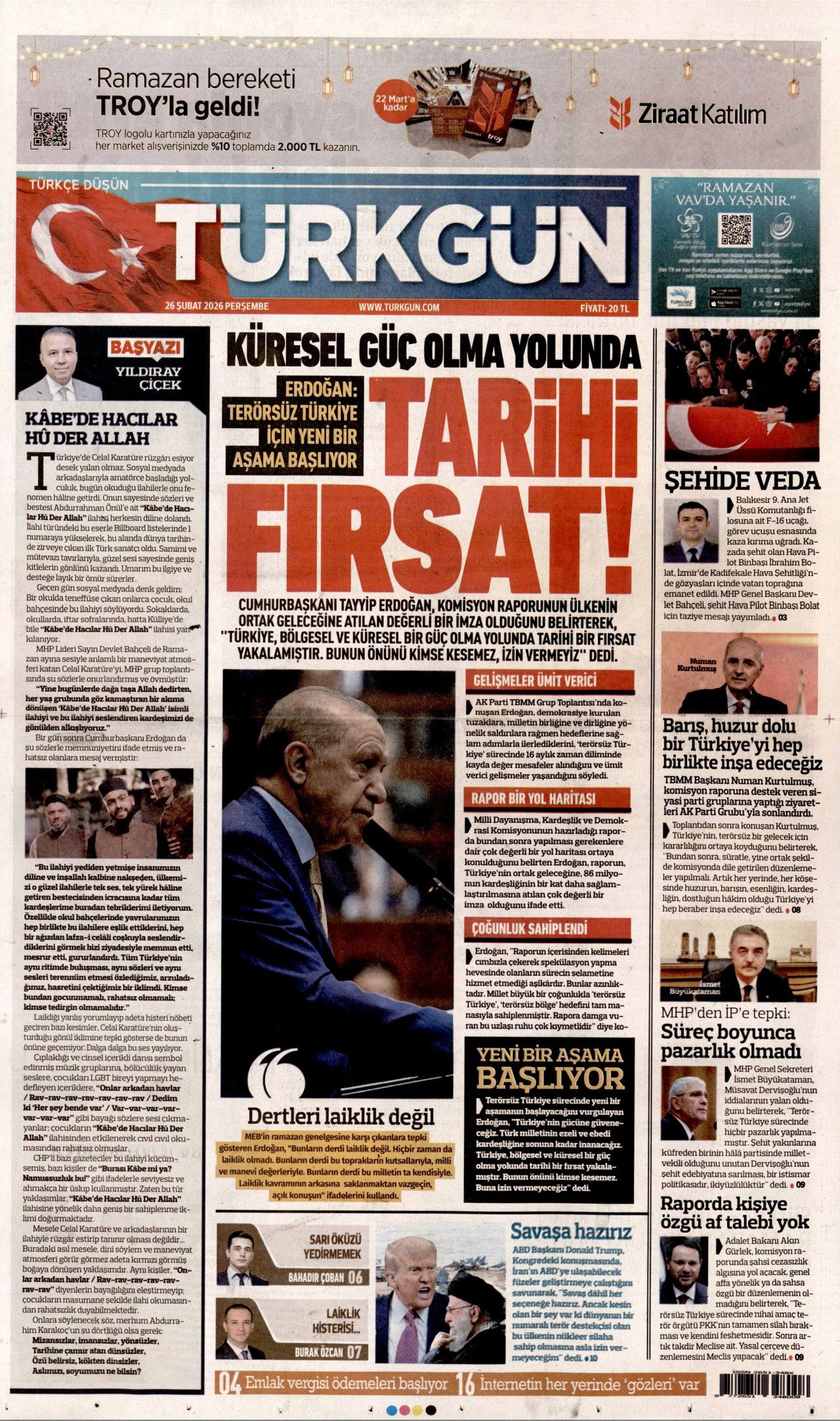 2. çağrı geliyor! Öcalan neler söyleyecek? İşte günün gazete manşetleri... 9