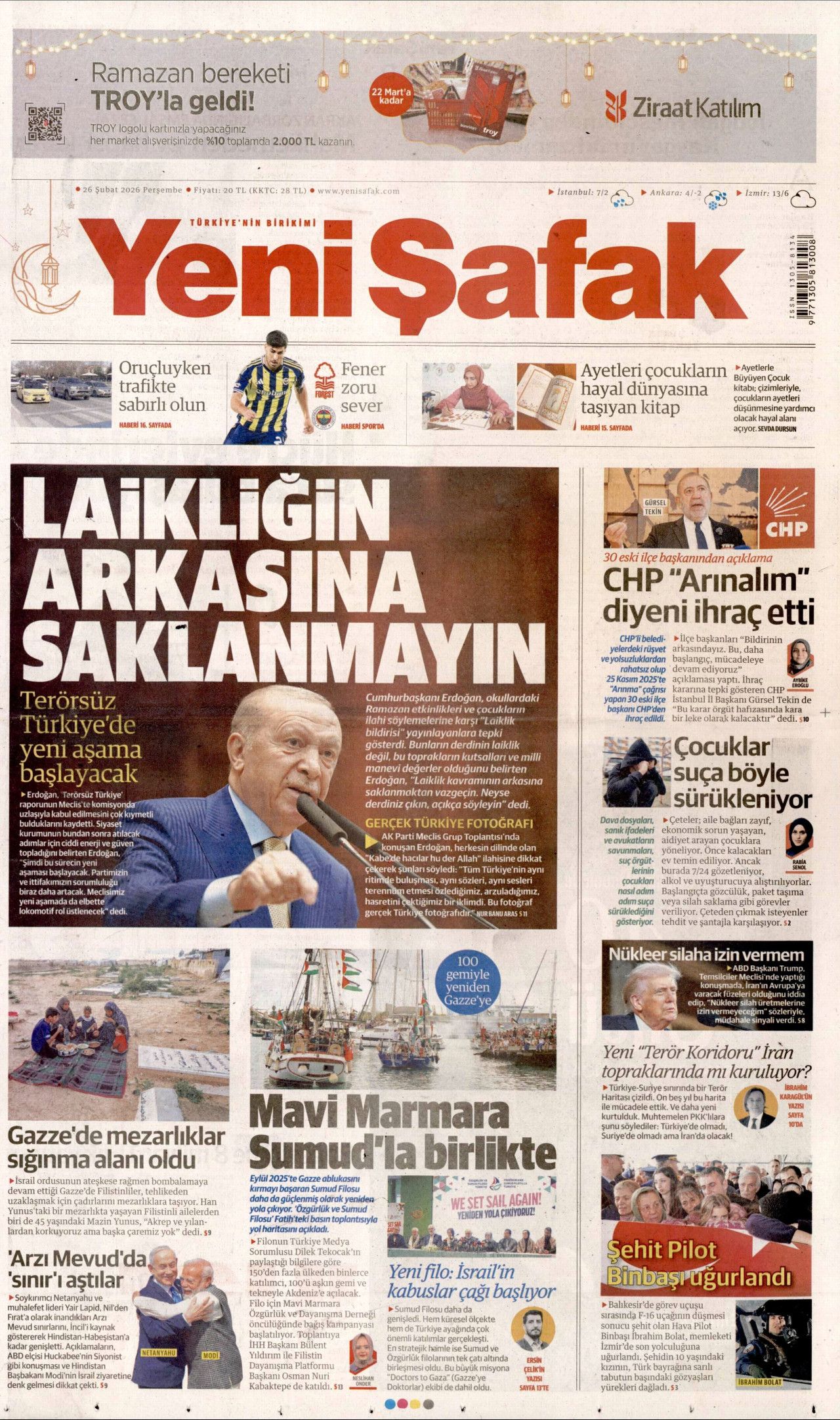2. çağrı geliyor! Öcalan neler söyleyecek? İşte günün gazete manşetleri... 7