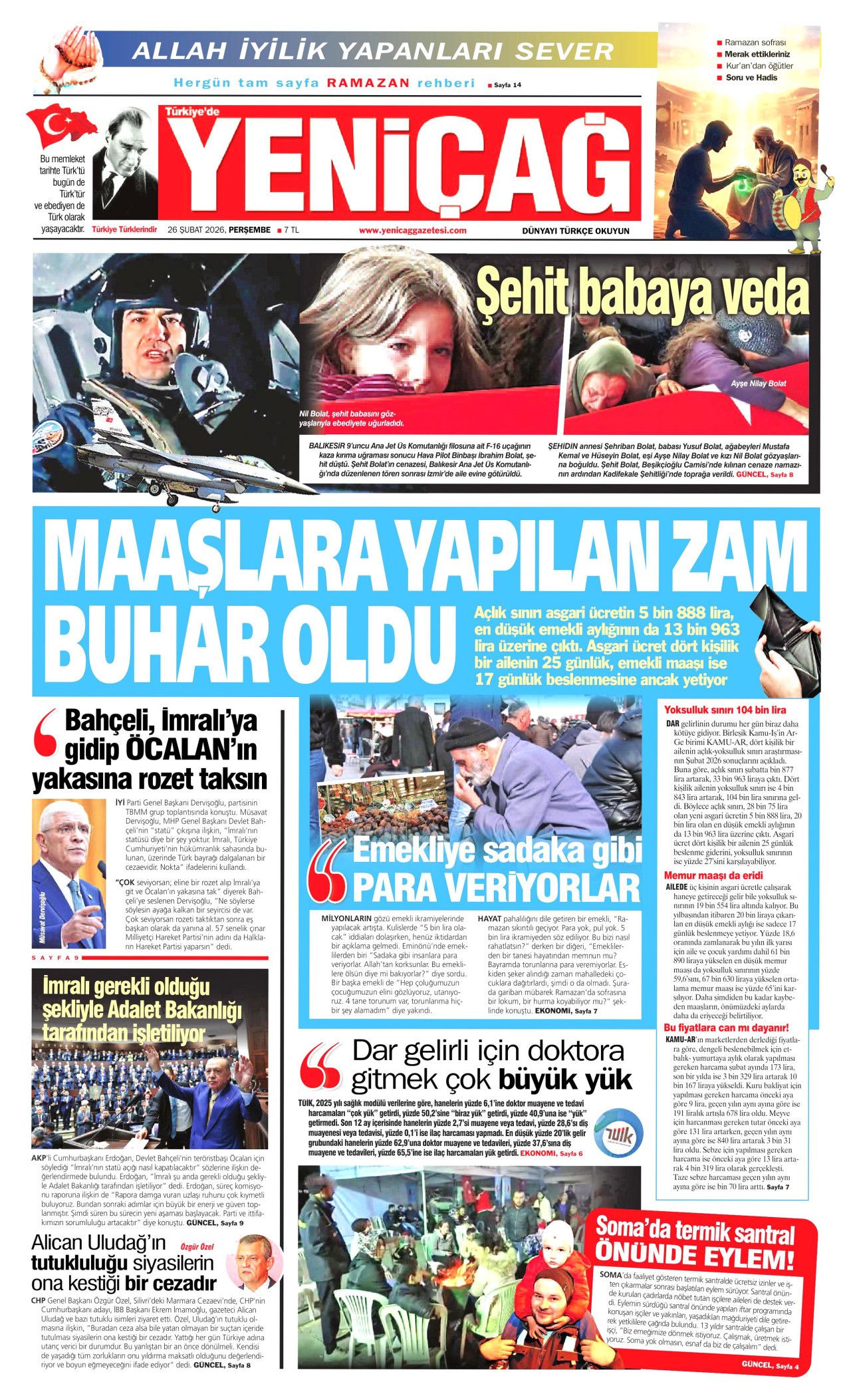 2. çağrı geliyor! Öcalan neler söyleyecek? İşte günün gazete manşetleri... 16