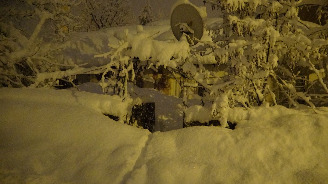 Bitlis'te kent merkezi beyaza büründü 3
