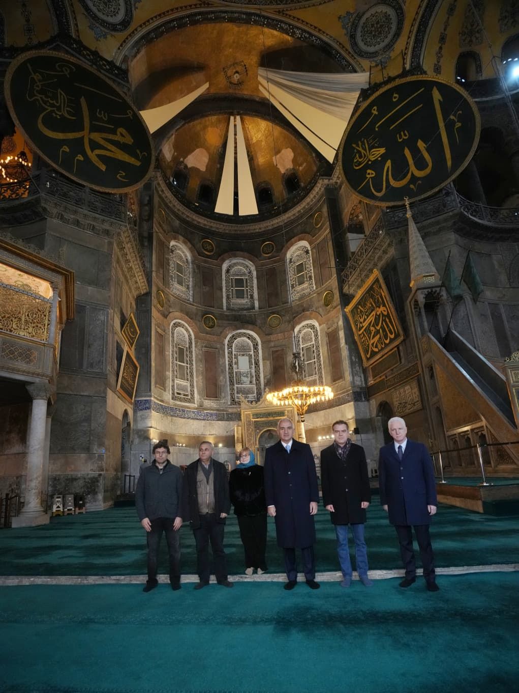 Ayasofya'da Cumhuriyet tarihinin en kapsamlı restorasyonu sürüyor 4