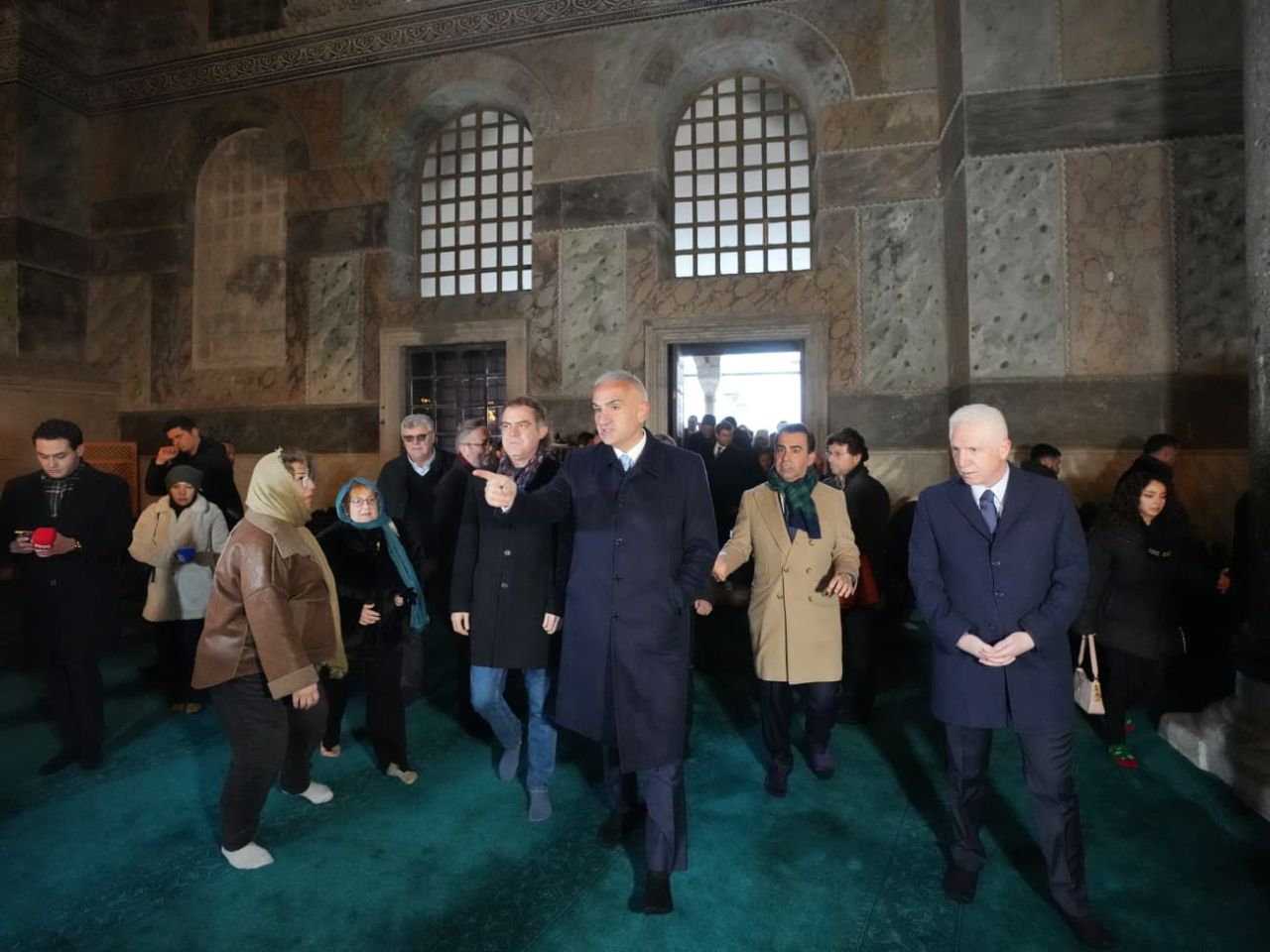 Ayasofya'da Cumhuriyet tarihinin en kapsamlı restorasyonu sürüyor 15