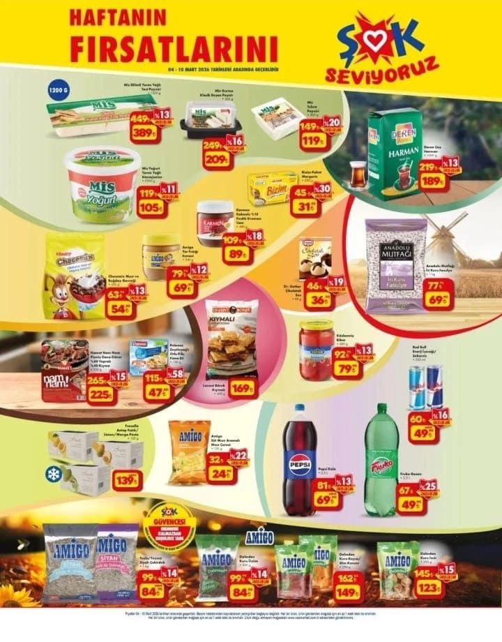 ŞOK 4-10 Mart 2026 aktüel ürünler kataloğu yayımlandı! Birçok üründe indirim var! İşte indirimli ürünler listesi 5