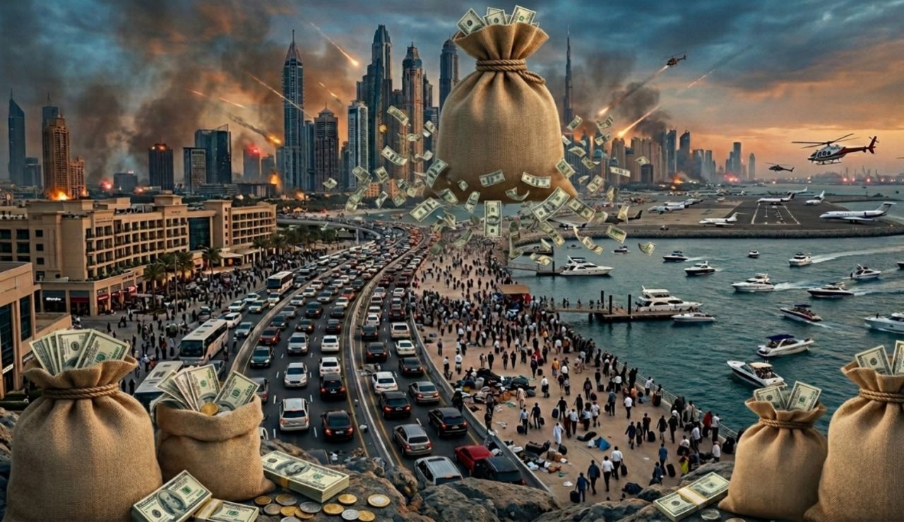 Dubai'den kaçan kaçana... Servet ödeyen kurtuluyor! Tahliye maliyetleri fahiş rakamlara çıktı: İki çocuklu aile için 250 bin dolar! 1