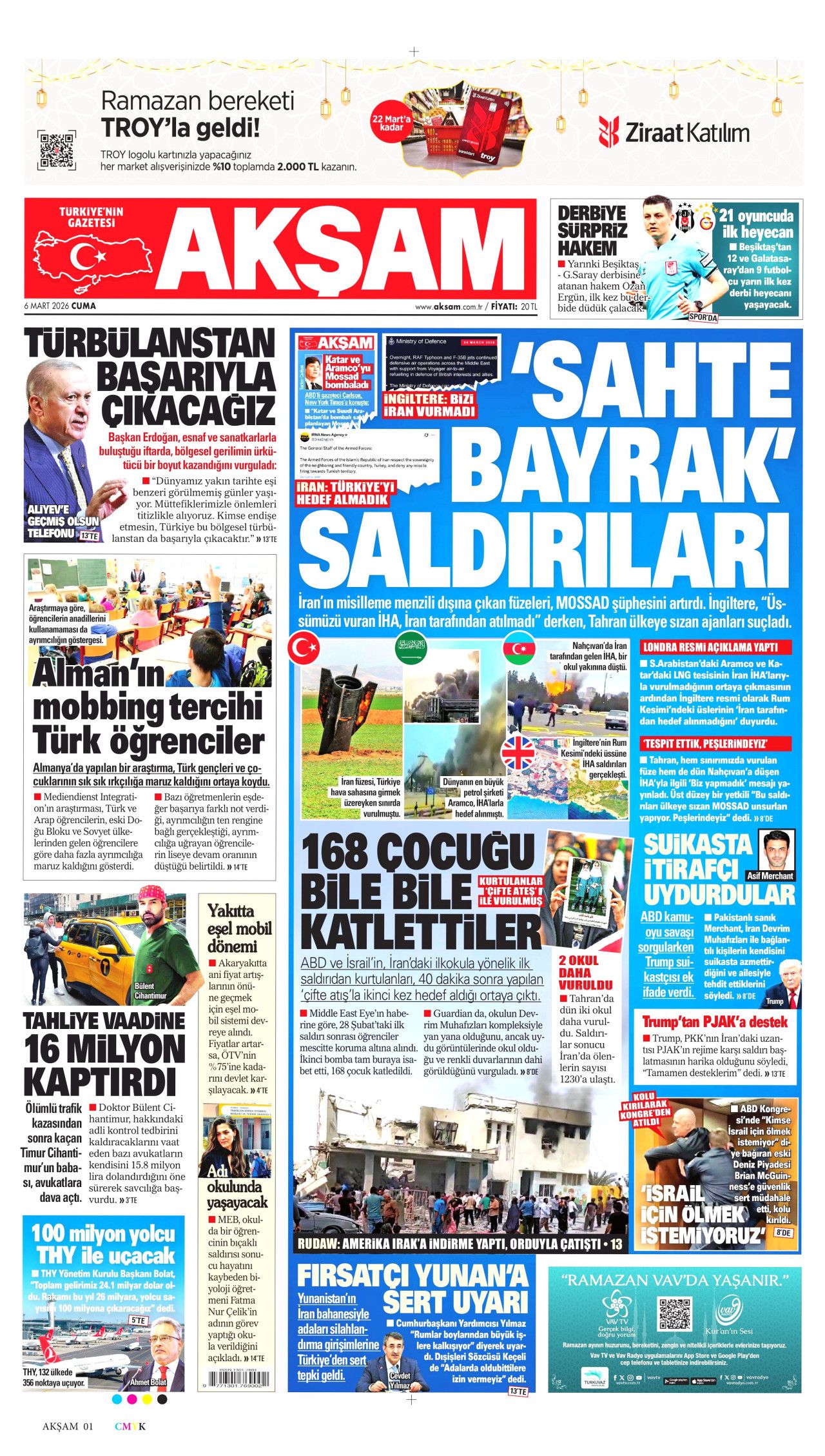 Katillerin planı sivil katliamı! İran'daki ilkokula çifte saldırı manşetlerde... 11