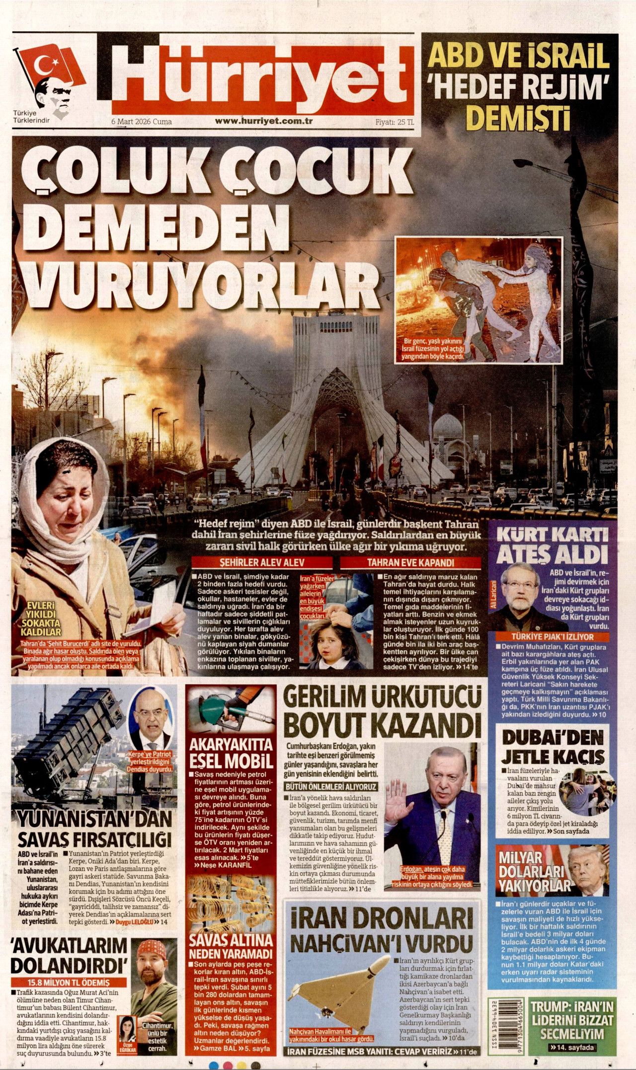 Katillerin planı sivil katliamı! İran'daki ilkokula çifte saldırı manşetlerde... 2