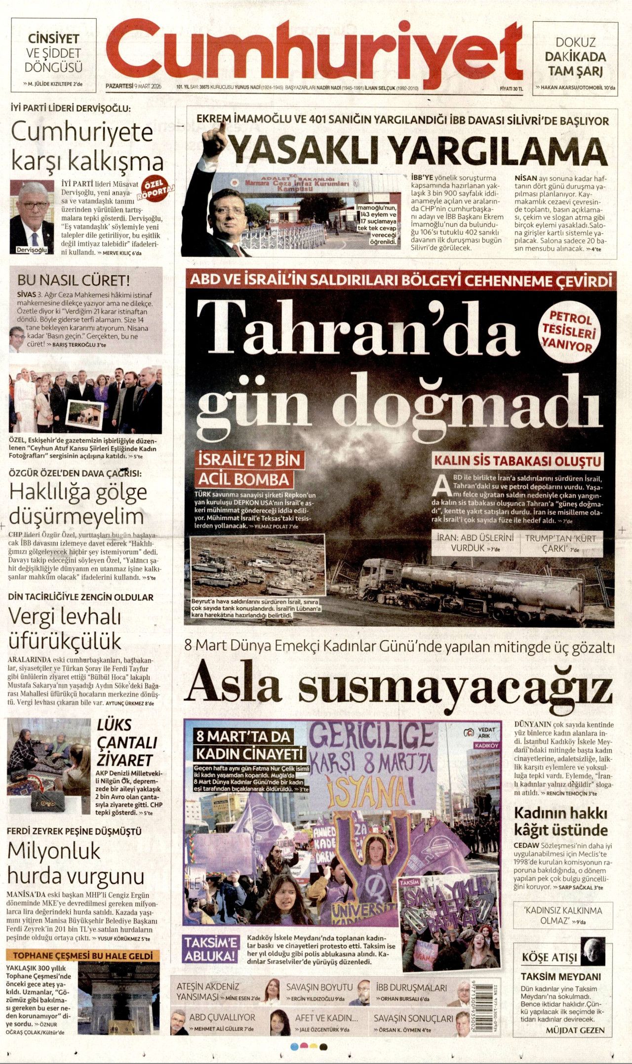 İmamoğlu bugün hakim karşısına çıkıyor: Yüzyılın davası başlıyor... 6