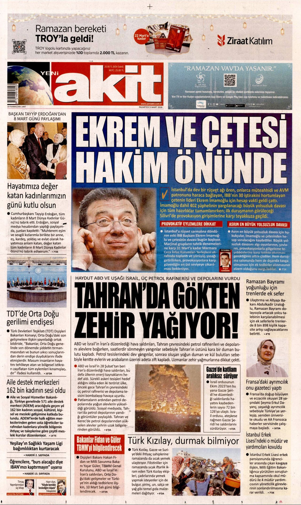 İmamoğlu bugün hakim karşısına çıkıyor: Yüzyılın davası başlıyor... 12