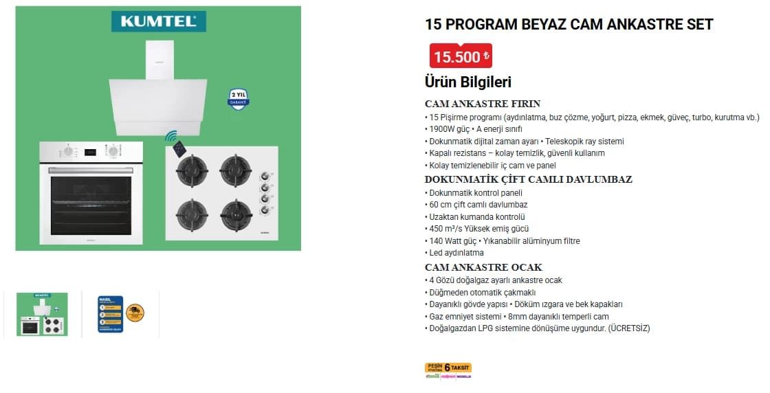 BİM'E TV ünitesi, Ankastre set ve birçok ürün geliyor! İşte o ürünler... 4