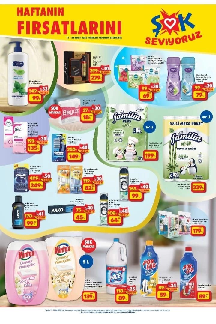ŞOK 11-24 Mart Aktüel ürünler kataloğu yayımlandı! 11