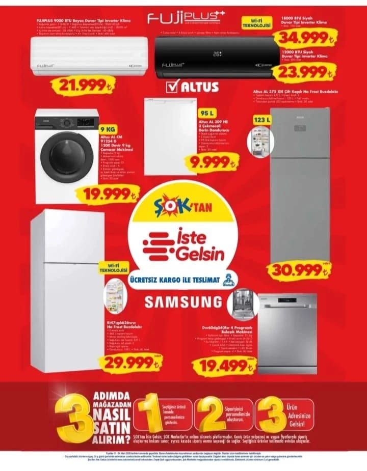 ŞOK 11-24 Mart Aktüel ürünler kataloğu yayımlandı! 12