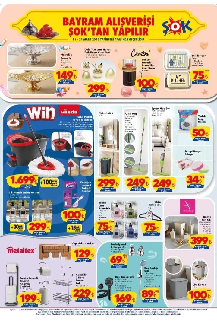 ŞOK 11-24 Mart Aktüel ürünler kataloğu yayımlandı! 9