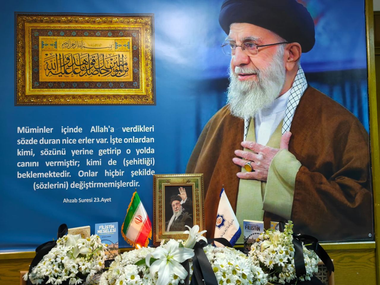 Ankara'nın İran Büyükelçiliği'nde Hamaney için anma töreni 4