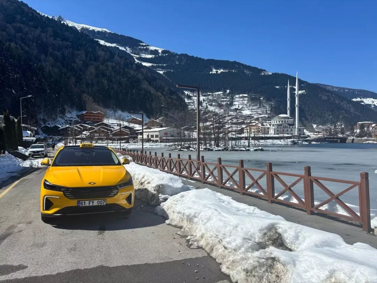 Togg taksi Trabzon'da yollarda..."İlk kez ben yaptım" 6