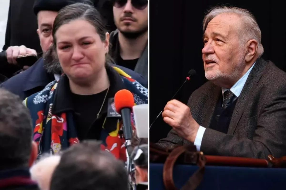 İlber Ortaylı cenaze töreninde duygu dolu anlar... Kızının sözleri yürekleri dağladı: Dün odasına girdiğimde... 1