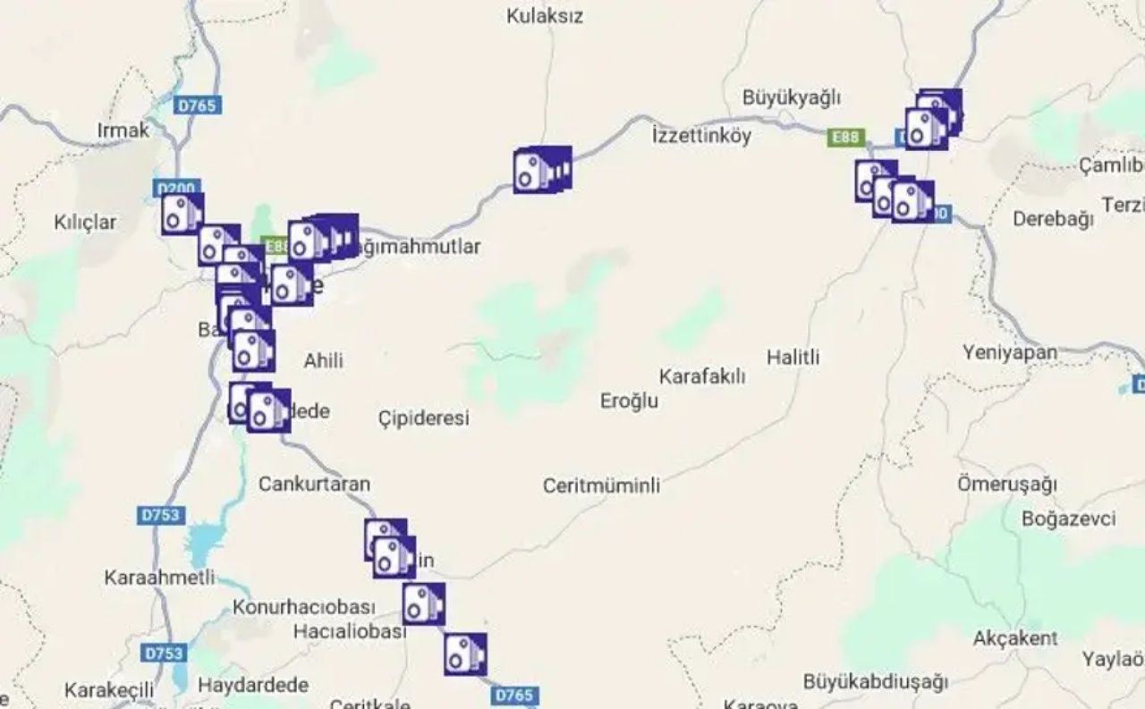 Bayramda yola çıkacaklar dikkat! Sabit radarların yerleri belli oldu: Yeni cezalar cep yakacak 12