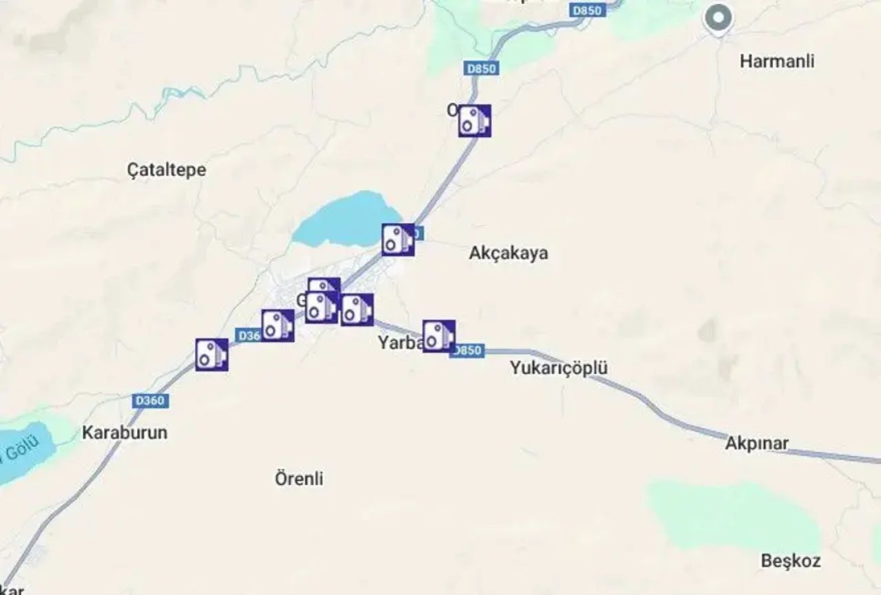 Bayramda yola çıkacaklar dikkat! Sabit radarların yerleri belli oldu: Yeni cezalar cep yakacak 4
