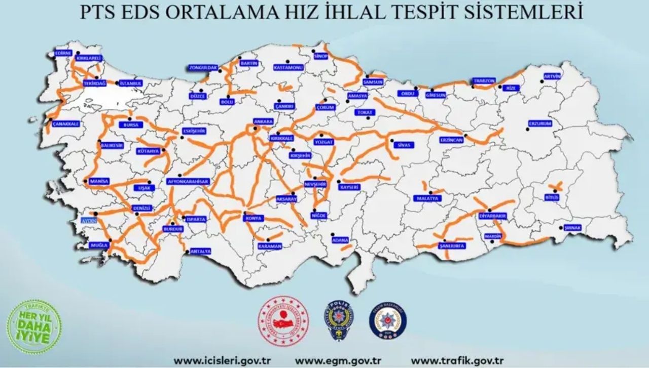 Bayramda yola çıkacaklar dikkat! Sabit radarların yerleri belli oldu: Yeni cezalar cep yakacak 61