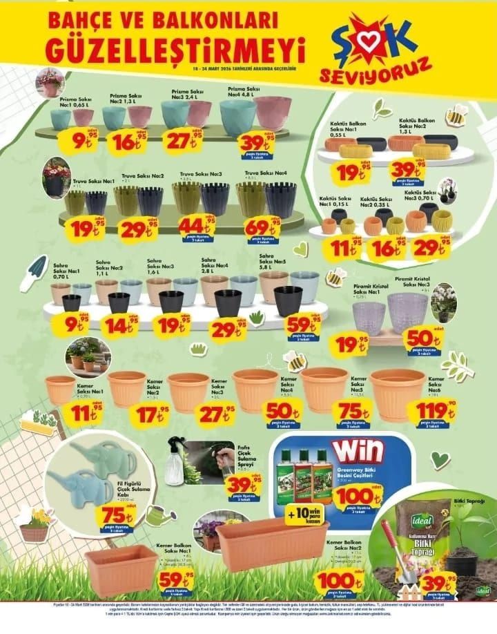 ŞOK 18 Mart Çarşamba aktüel ürünler kataloğu yayımlandı! 4