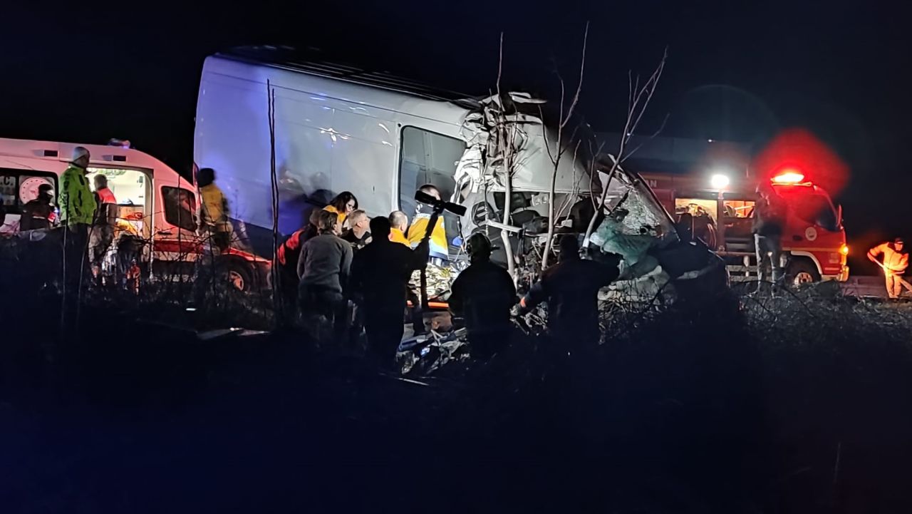 Edirne'de feci kaza: 2 ölü, 1 yaralı 1