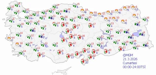 Bayramda tatil planı yapanlar dikkat! Hava tersine dönüyor! Kar ve sağanak sürprizi... 3