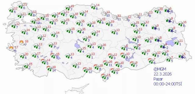 Bayramda tatil planı yapanlar dikkat! Hava tersine dönüyor! Kar ve sağanak sürprizi... 4