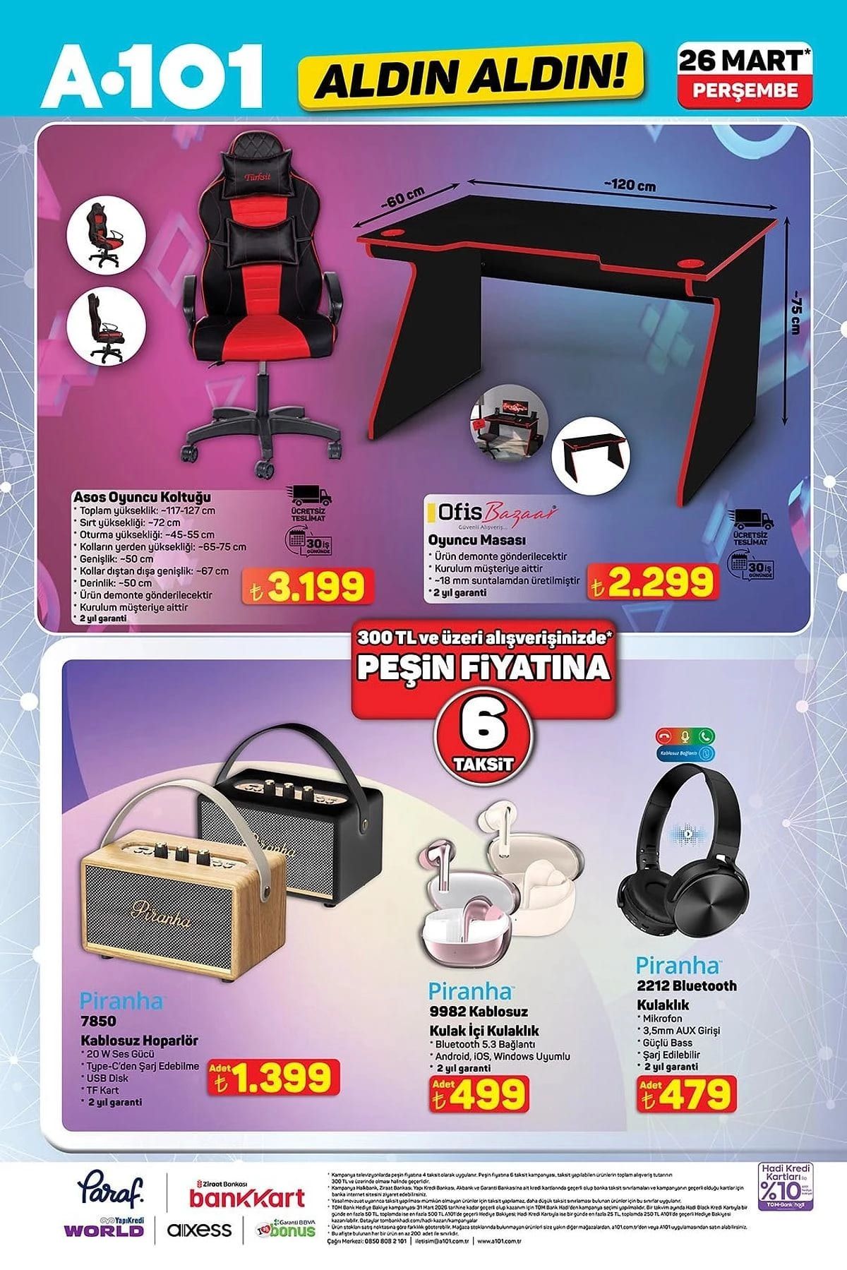 A101 26 Mart 2026 Perşembe kataloğu yayımlandı! İşte A101 26 Mart 2026 Perşembe kataloğu 2
