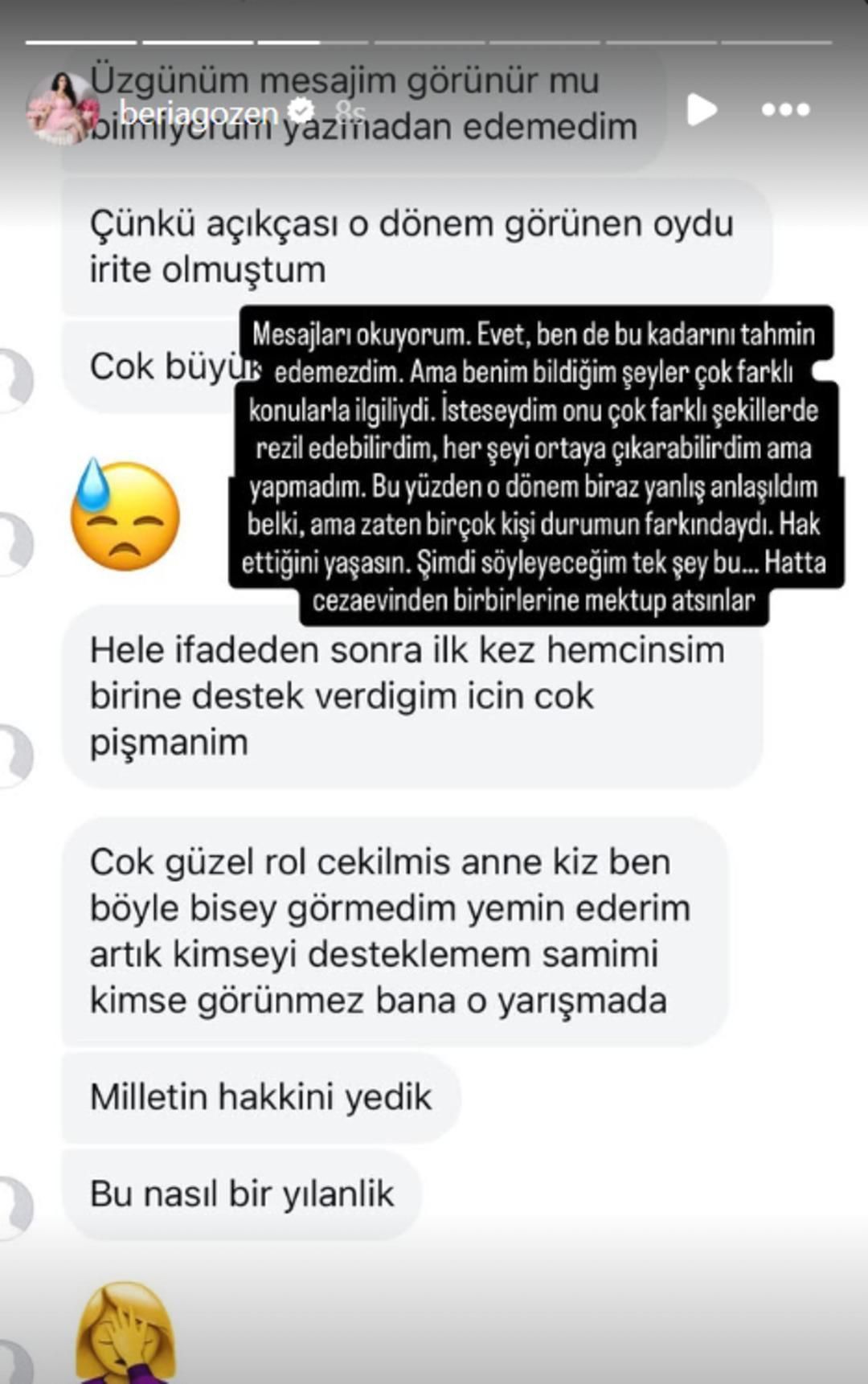 Aleyna Kalaycıoğlu tutuklanınca gözler ona çevrilmişti! Beria Özden sessizliğini bozdu: Çok leş şeyler anlatıyordu! 6