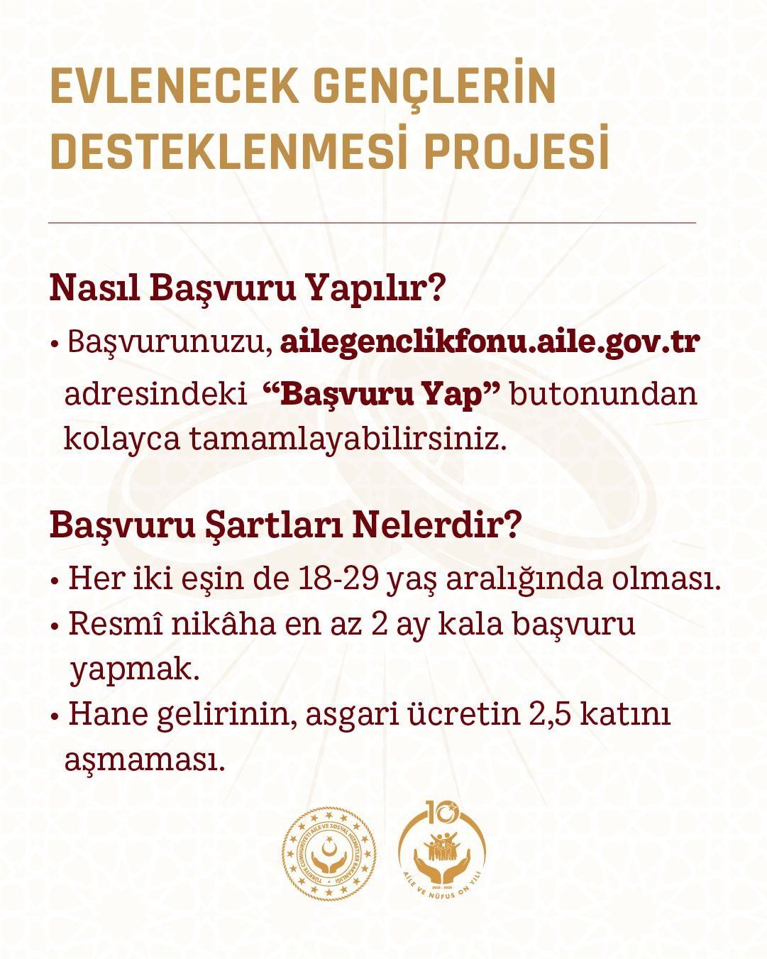 Evlenecek gençlere dev destek! 2 yıl ödemesiz, faizsiz evlilik kredisi! Başvuru şartları belli oldu... 6
