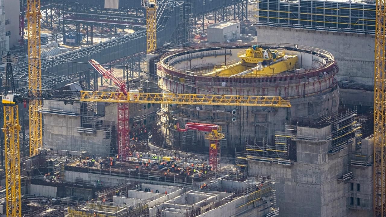 Akkuyu NGS'nin ikinci güç ünitesinde kutup vinci kuruldu 2