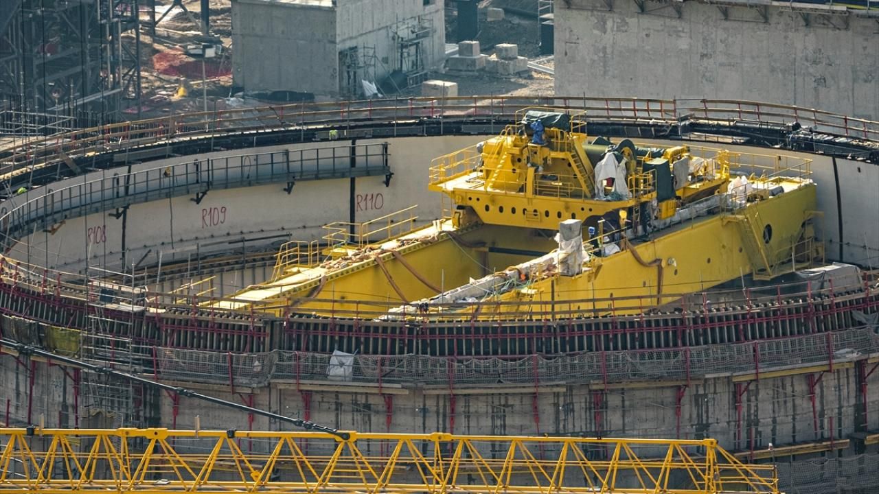 Akkuyu NGS'nin ikinci güç ünitesinde kutup vinci kuruldu 7