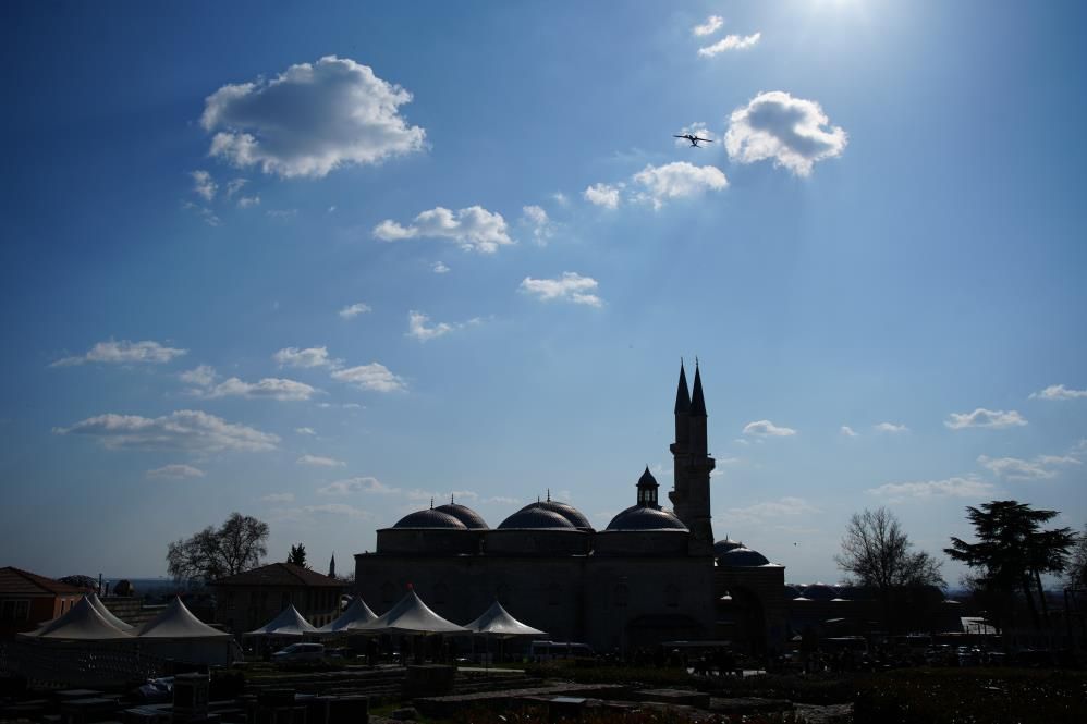 Edirne semalarında F-16 ve Akıncı'dan prova uçuşu 6