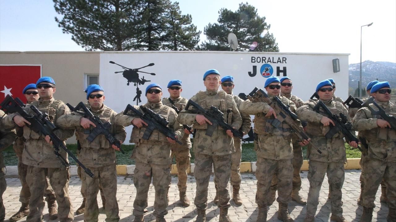 "Boralar" operasyonlara zorlu eğitimle hazırlanıyor 4