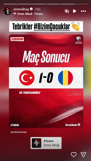 Milli Takım göğüs kabarttı! Ünlülerden peş peşe başarı kutlaması 5