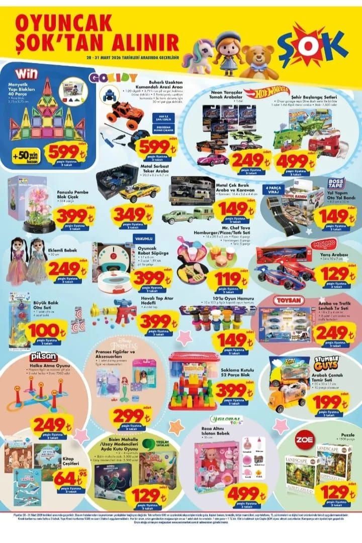 ŞOK 28 Mart Cumartesi aktüel ürünler kataloğu yayımlandı! 3