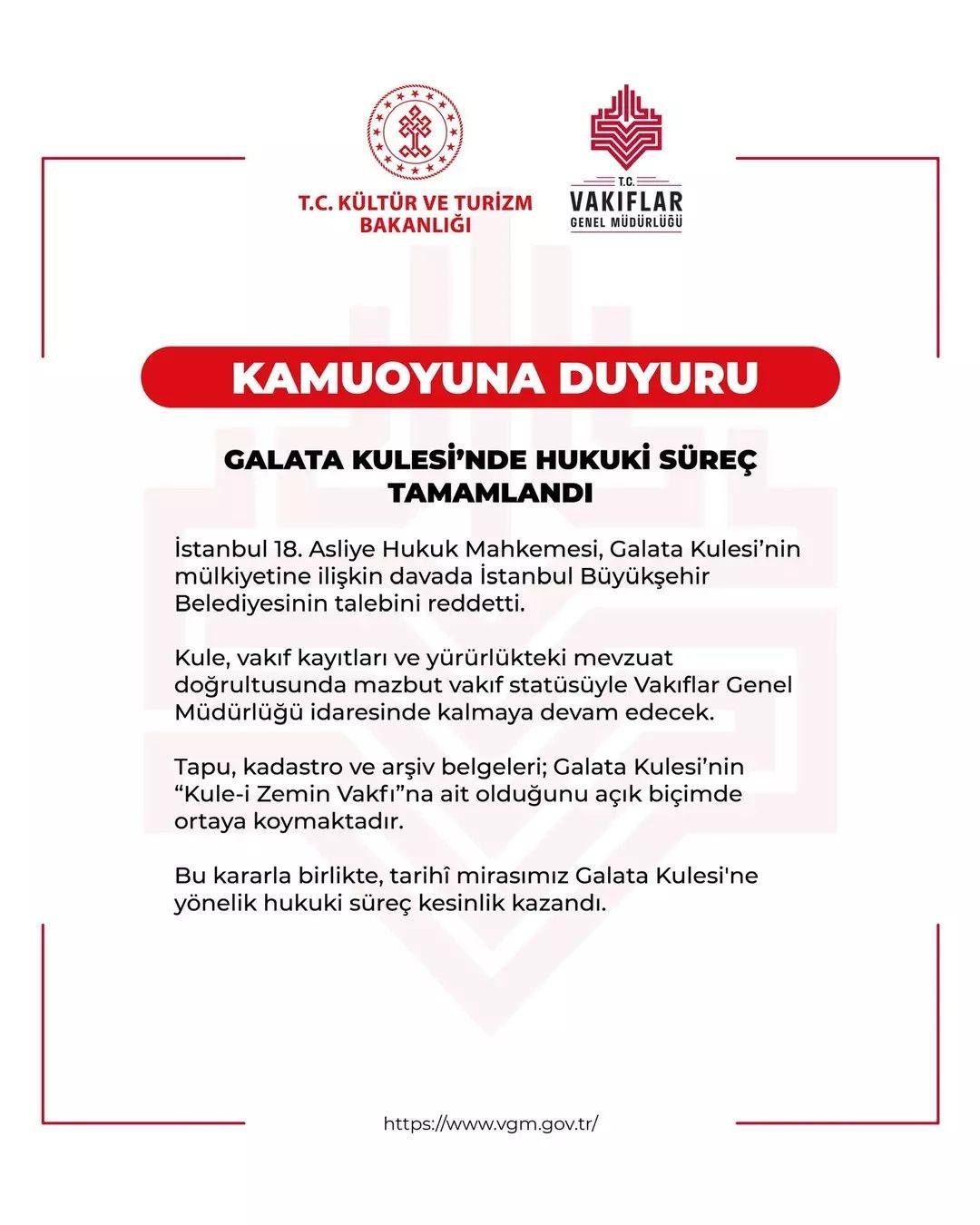 Galata Kulesi'nin tapusu kimin? Son nokta koyuldu... İBB'nin talebi reddedildi! 3