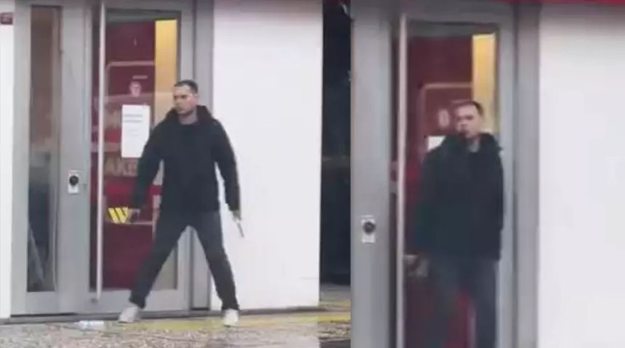 Beşiktaş'ta banka soygunu girişimi! Polis her yerde kaçan şüpheliyi arıyor... 1