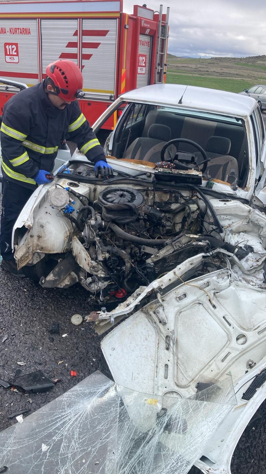 Nevşehir’de iki otomobil çarpıştı: 1 ölü, 2 yaralı 2